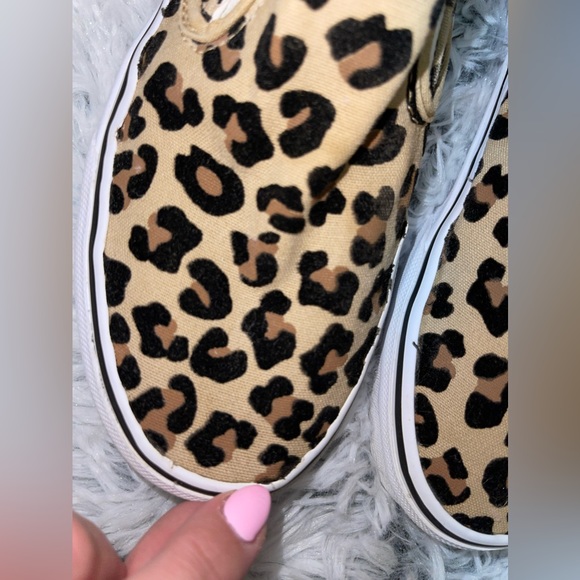 🛑🛑SOLD🛑🛑Vans Slip-On Skate Shoe - Leopard size Women’s 5.5 Men’s 4 GUC - Picture 9 of 14